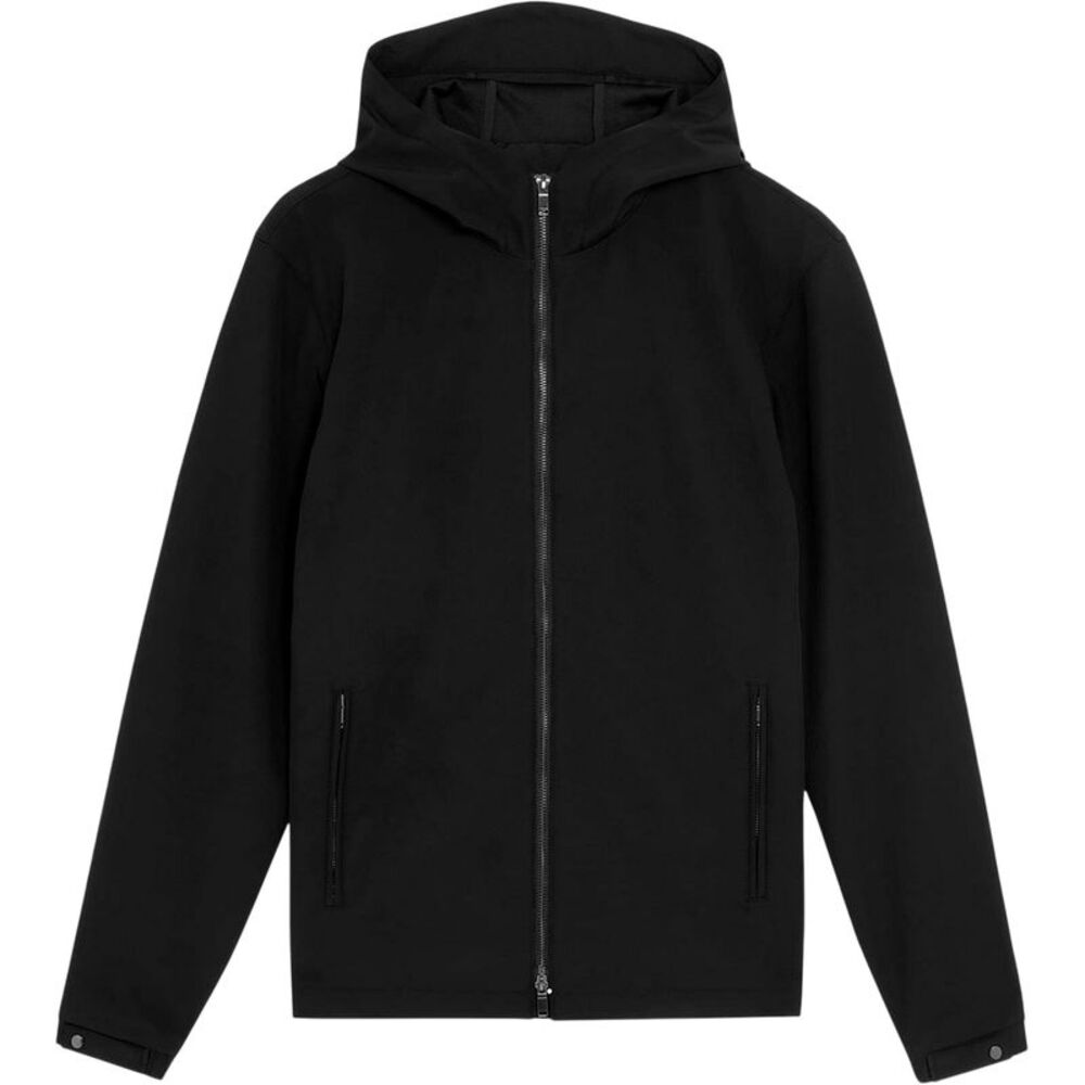 Lyle & Scott Mens Plain Zip Pocket Soft Shell Jacket / Lacquer